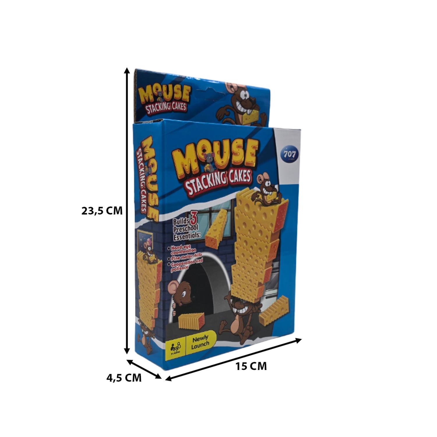 JUEGO DE MESA EQUILIBRIO RATONCITO JUEGO FAMILIAR NIÑOS - 6