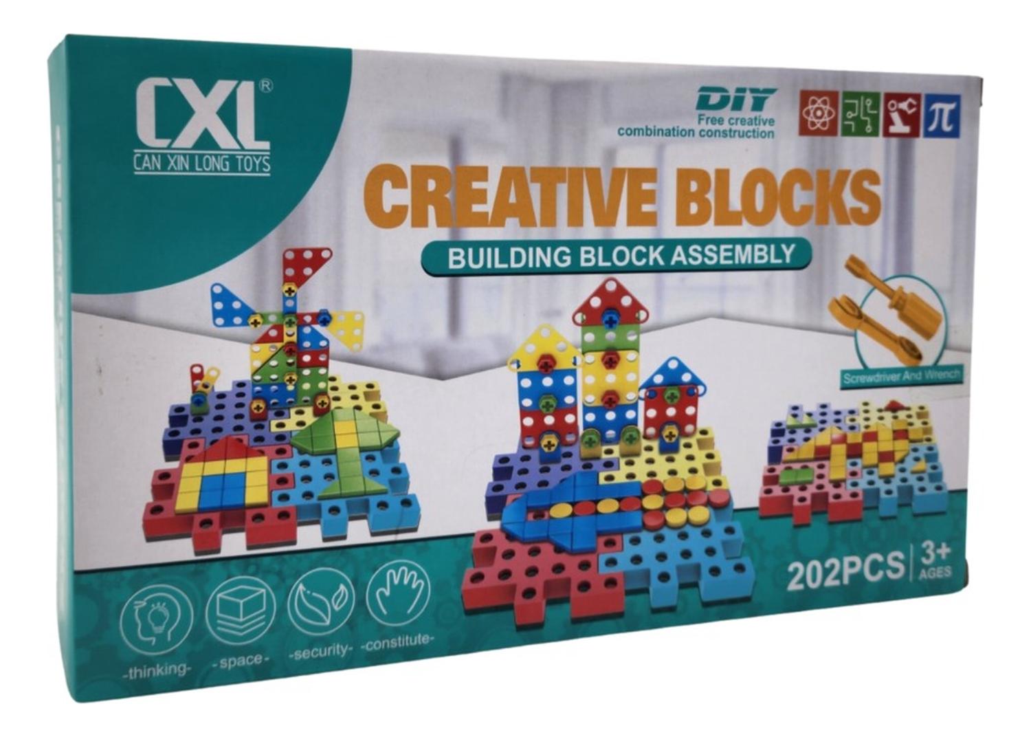 JUEGO DE MESA ENGRANAJES CIRCUITOS BLOQUES EDUCATIVO 202 PCS - 1