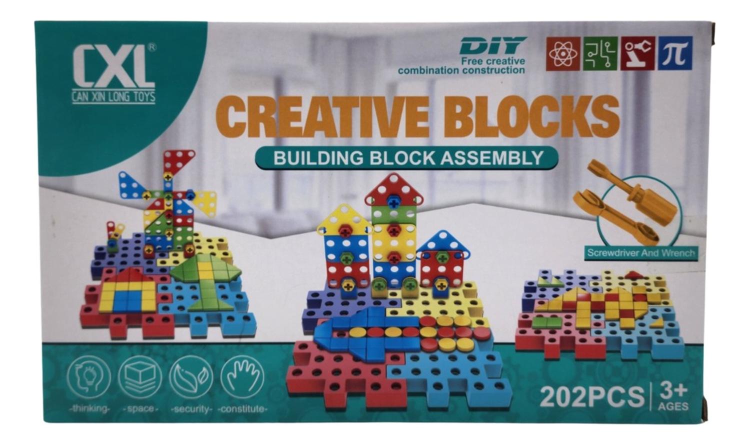 JUEGO DE MESA ENGRANAJES CIRCUITOS BLOQUES EDUCATIVO 202 PCS - 2
