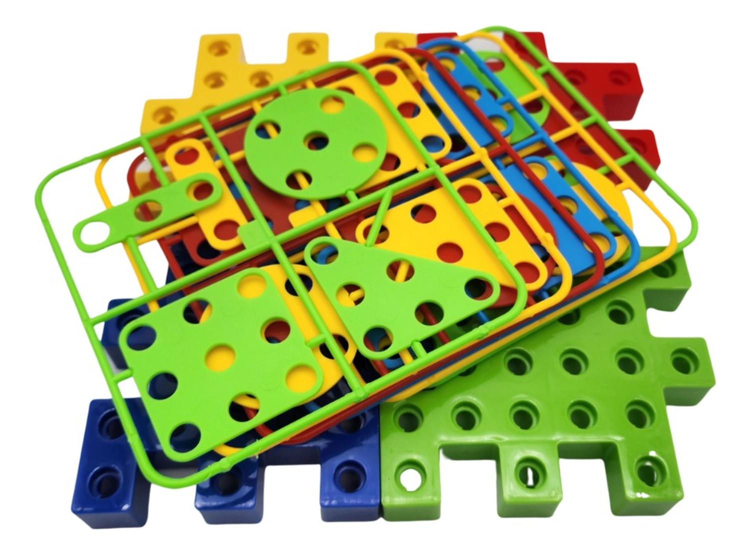 JUEGO DE MESA ENGRANAJES CIRCUITOS BLOQUES EDUCATIVO 202 PCS - 5