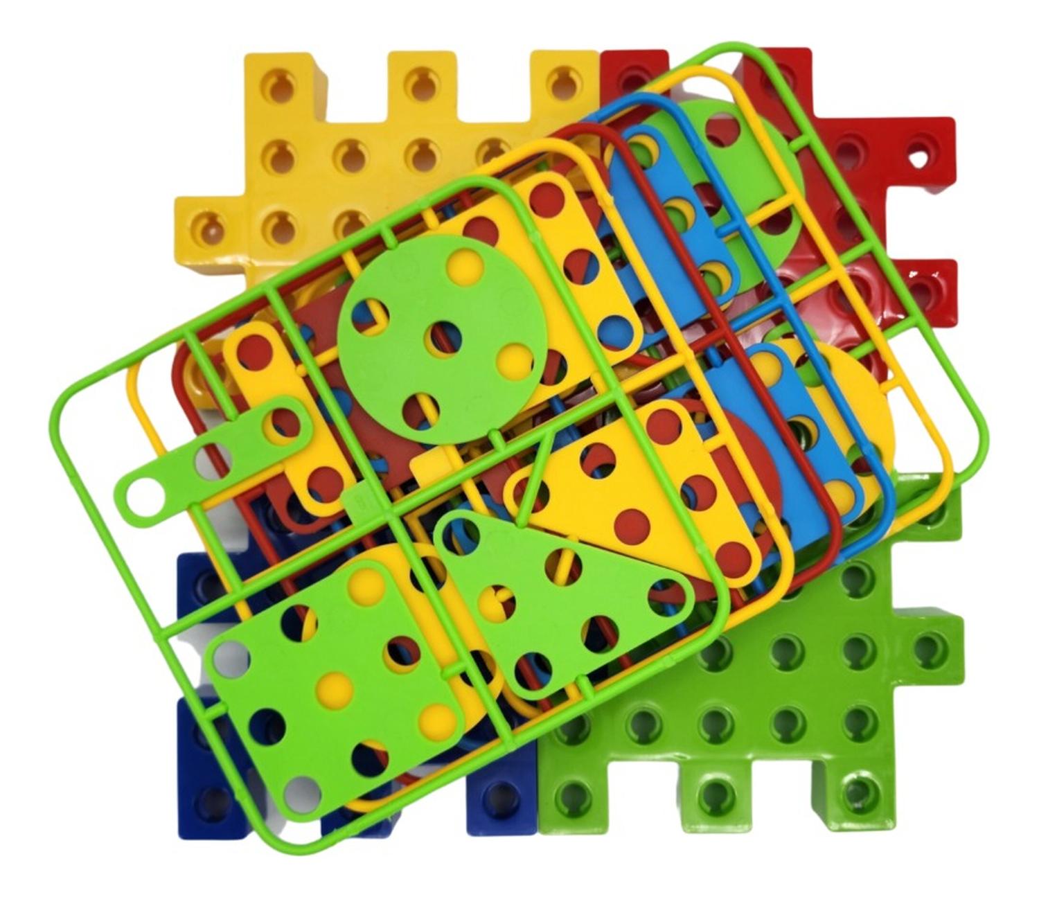 JUEGO DE MESA ENGRANAJES CIRCUITOS BLOQUES EDUCATIVO 202 PCS - 6
