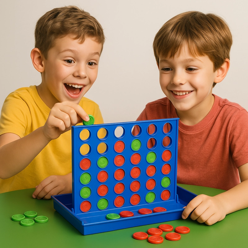 JUEGO DE MESA CONECTA 4 EN LINEA Y GANA JUGUETE DIVERTIDO - 4