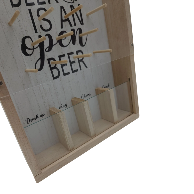 DESTAPADOR ABRIDOR DE BOTELLAS PARA PARED CON JUEGO - 5