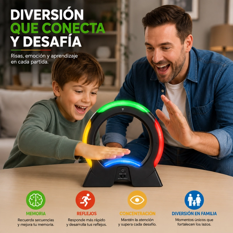 JUEGO DE MEMORIA SECUENCIA MEMORY GAME JUEGO DE HABILIDAD - 9