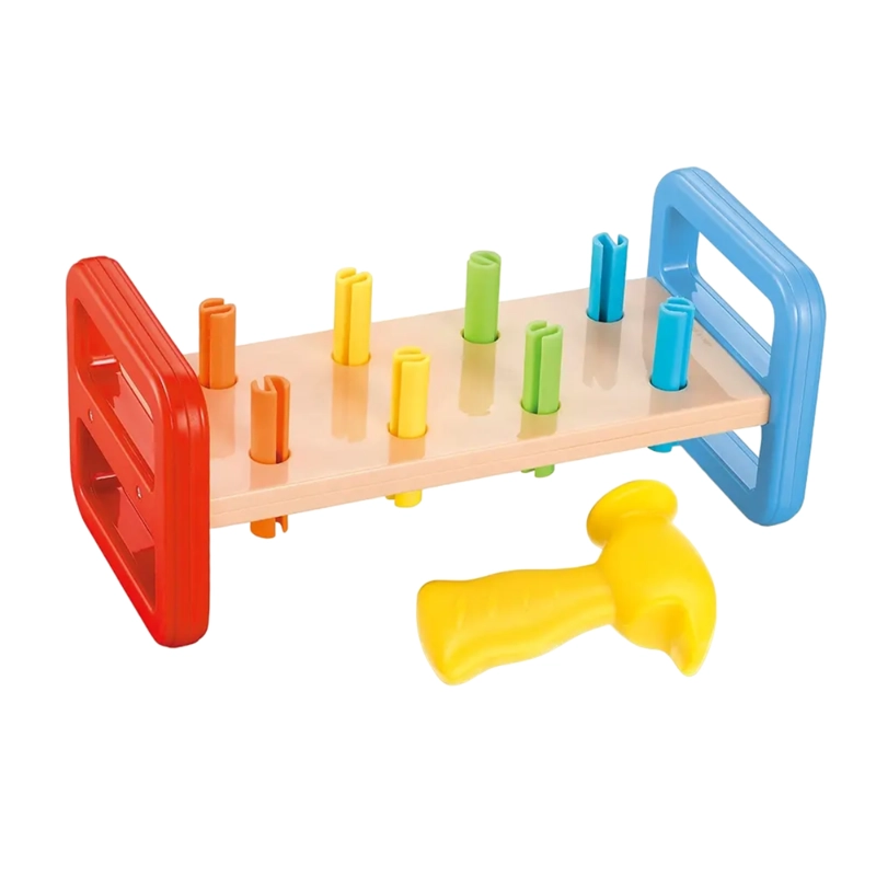 JUEGO JUGUETE MARTILLO PARA GOLPEAR MOTRICIDAD PARA BEBES - 2