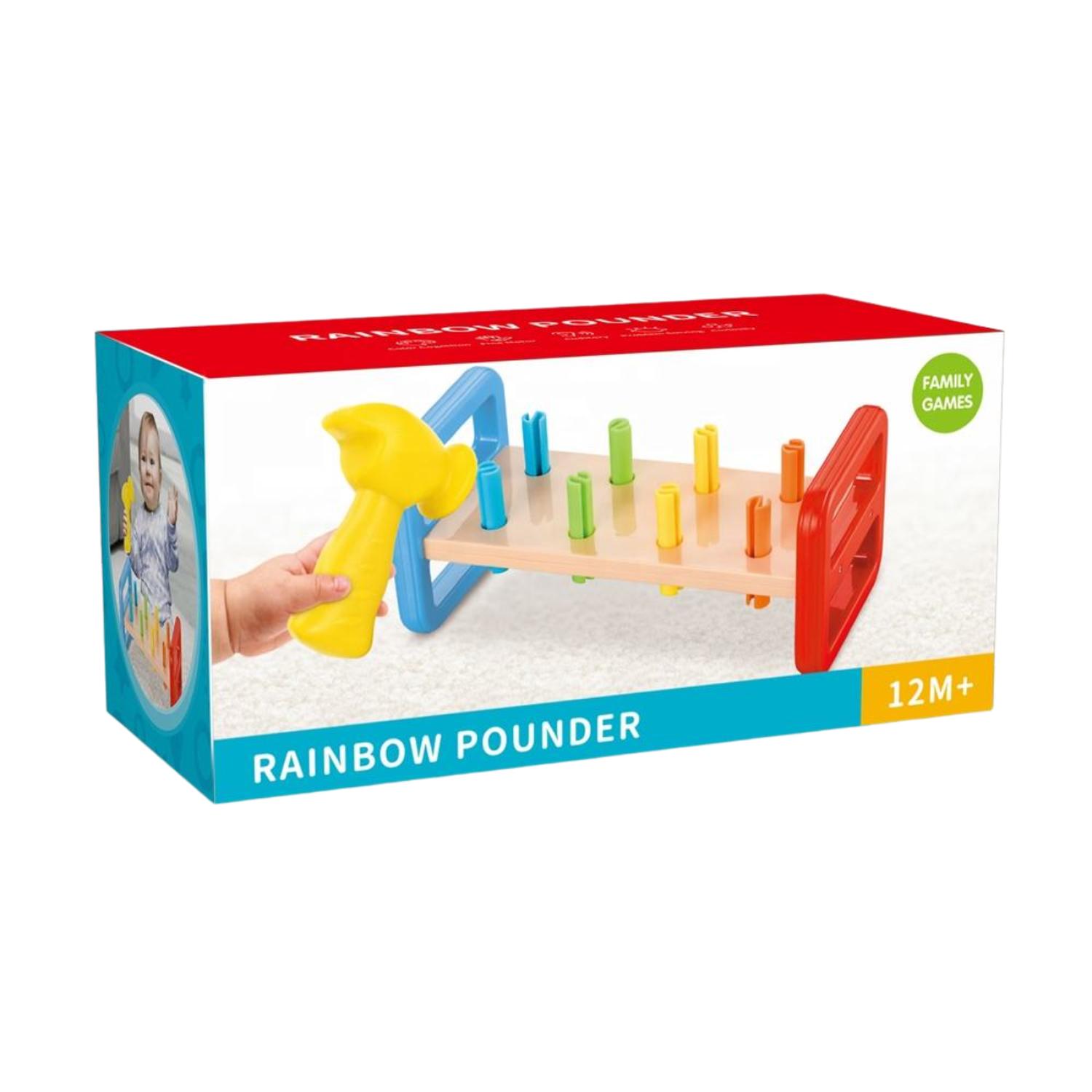 JUEGO JUGUETE MARTILLO PARA GOLPEAR MOTRICIDAD PARA BEBES - 3