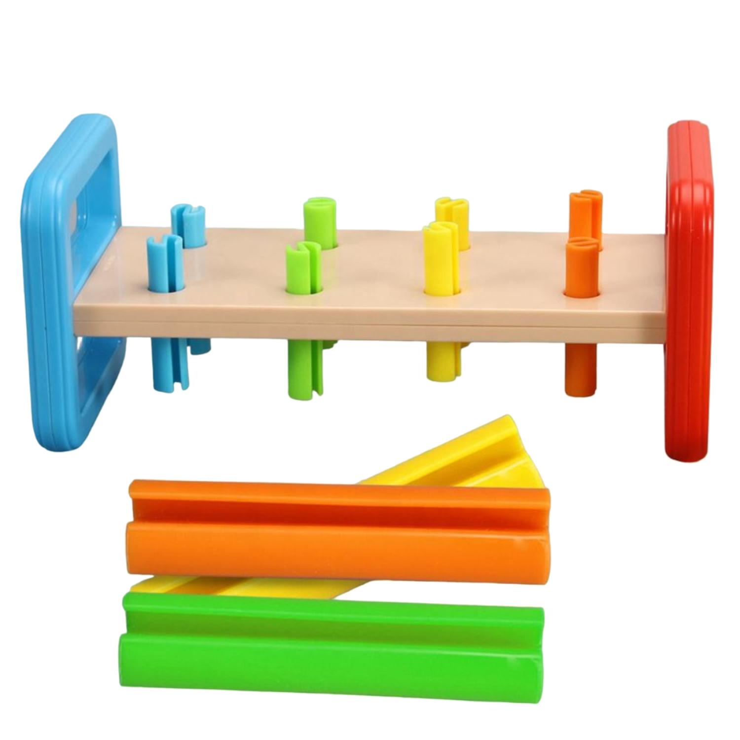 JUEGO JUGUETE MARTILLO PARA GOLPEAR MOTRICIDAD PARA BEBES - 4