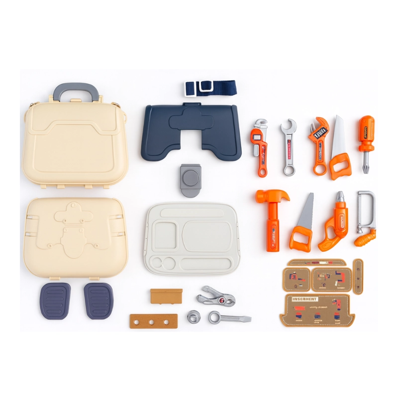 SET MALETIN INFANTIL DE CONSTRUCCION MALETA HERRAMIENTAS - 6