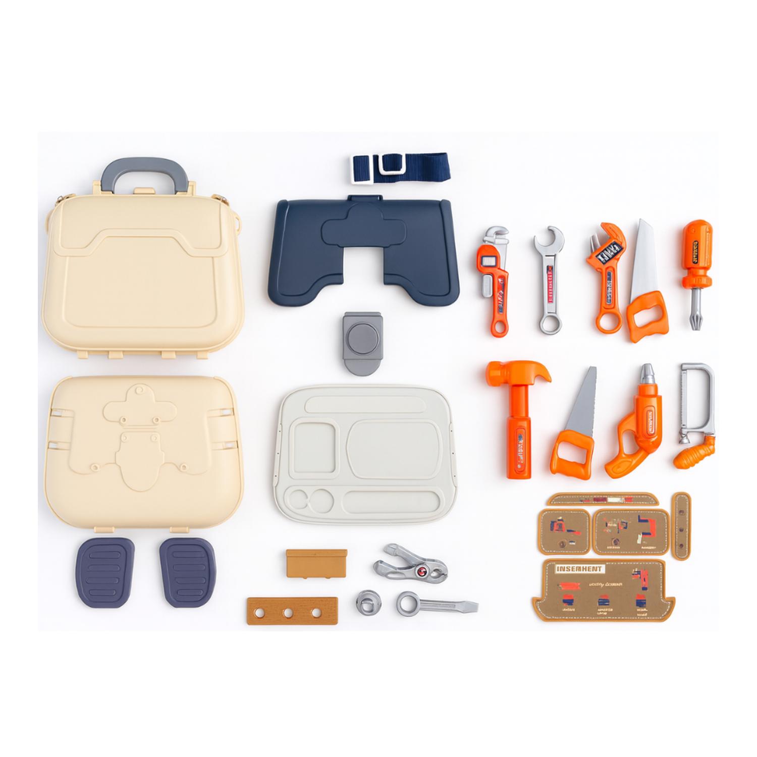 SET MALETIN INFANTIL DE CONSTRUCCION MALETA HERRAMIENTAS - 6