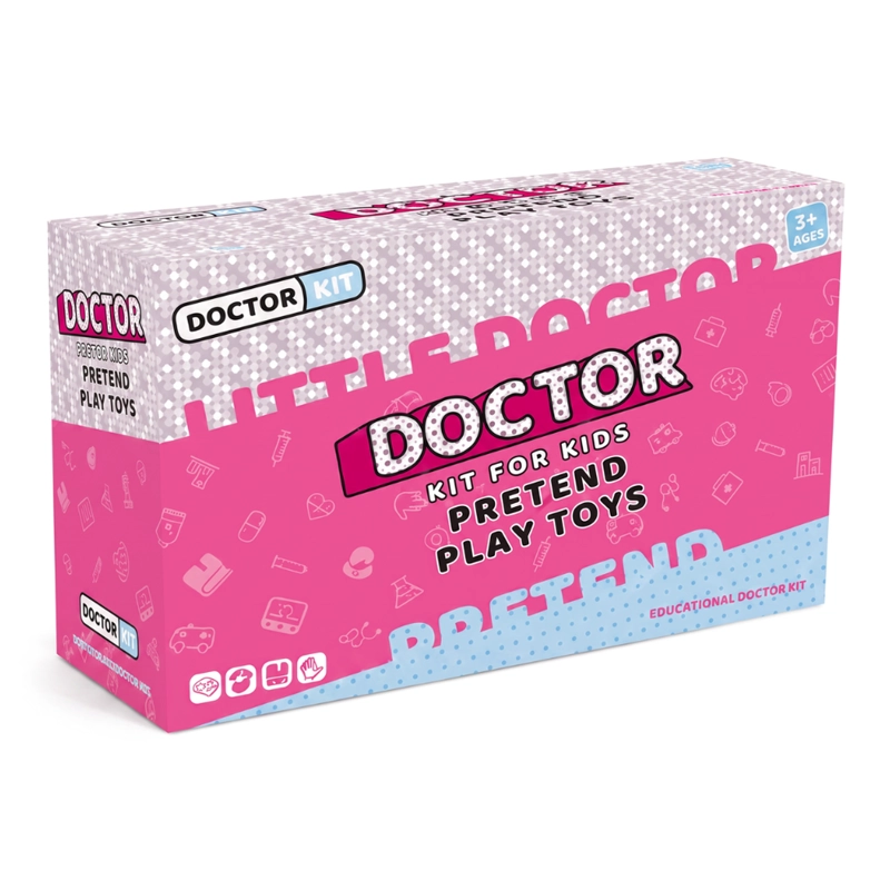 MALETIN DE DOCTORA INFANTIL SET MEDICO CON ACCESORIOS PARA NIÑAS - 8