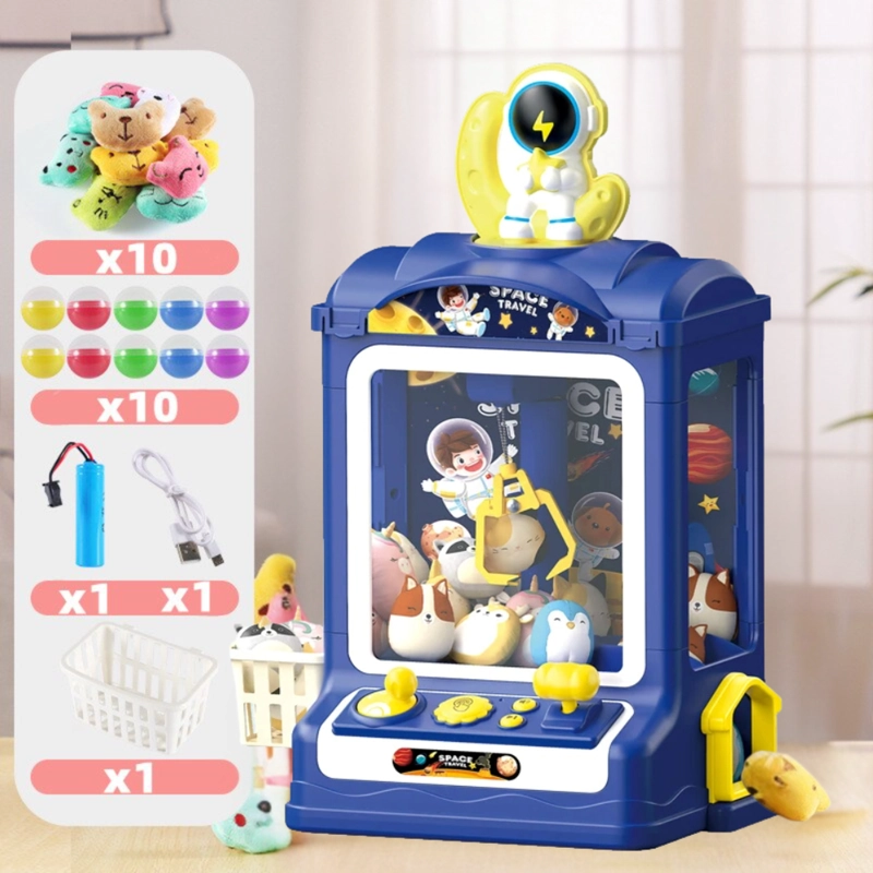 JUGUETE MINI MAQUINA SACA PELUCHE GARRA KAWAII DOLL MACHINE - 2