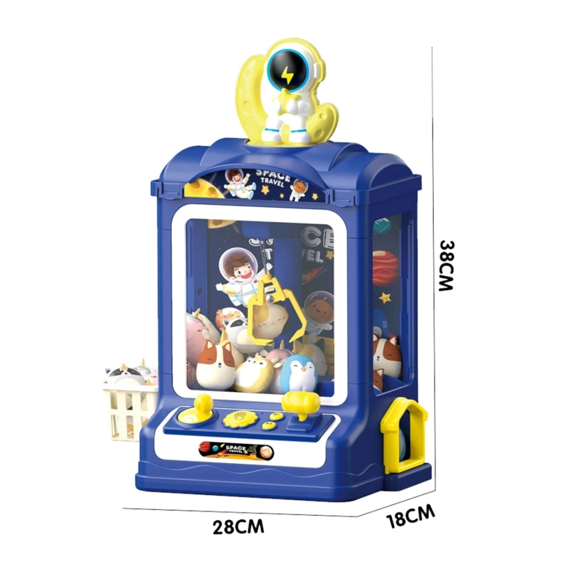 JUGUETE MINI MAQUINA SACA PELUCHE GARRA KAWAII DOLL MACHINE - 4