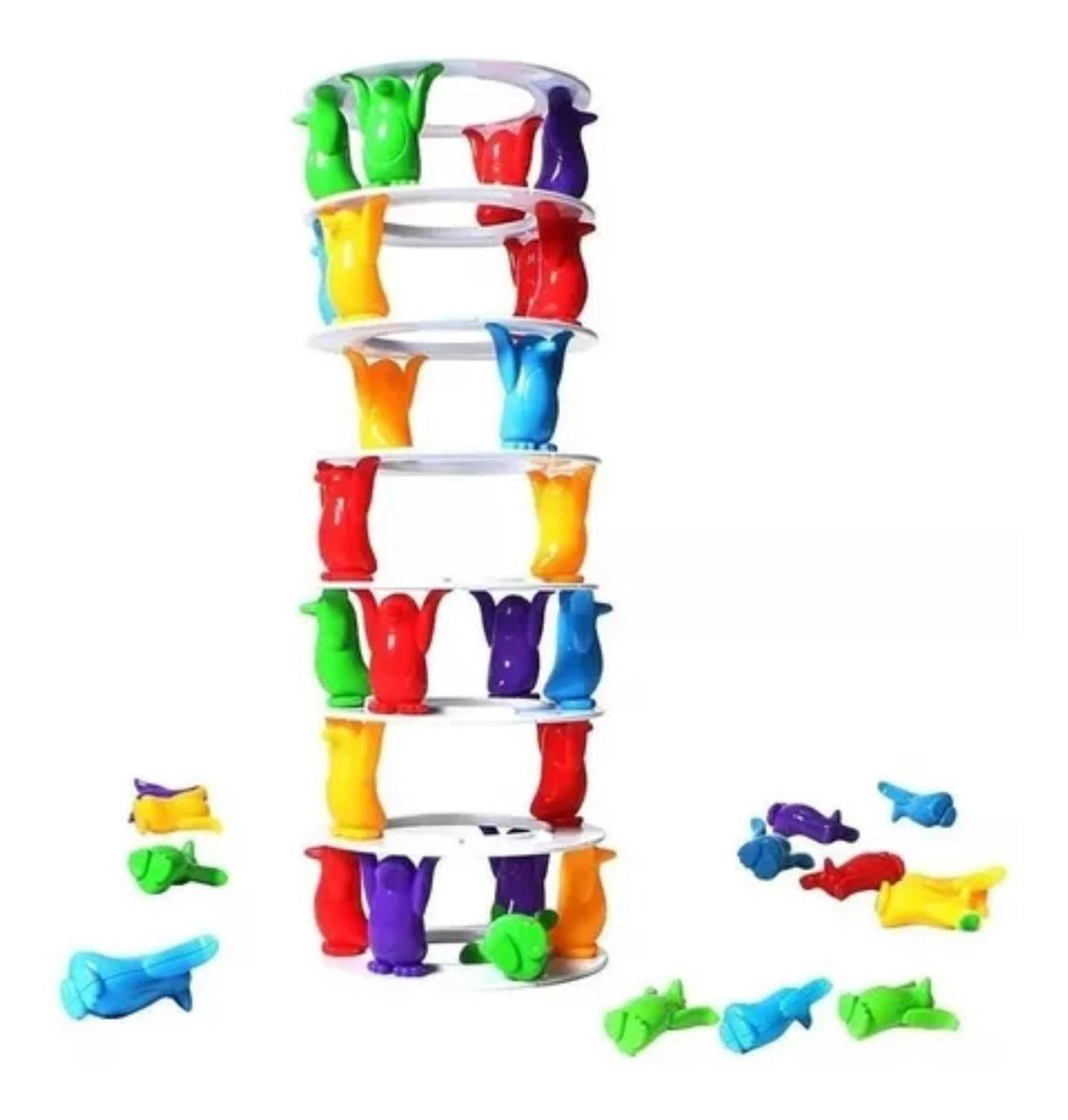 PENGUIN TOWER COLLAPSE JUEGO DE EQUILIBRIO JUEGO DE MESA - 1