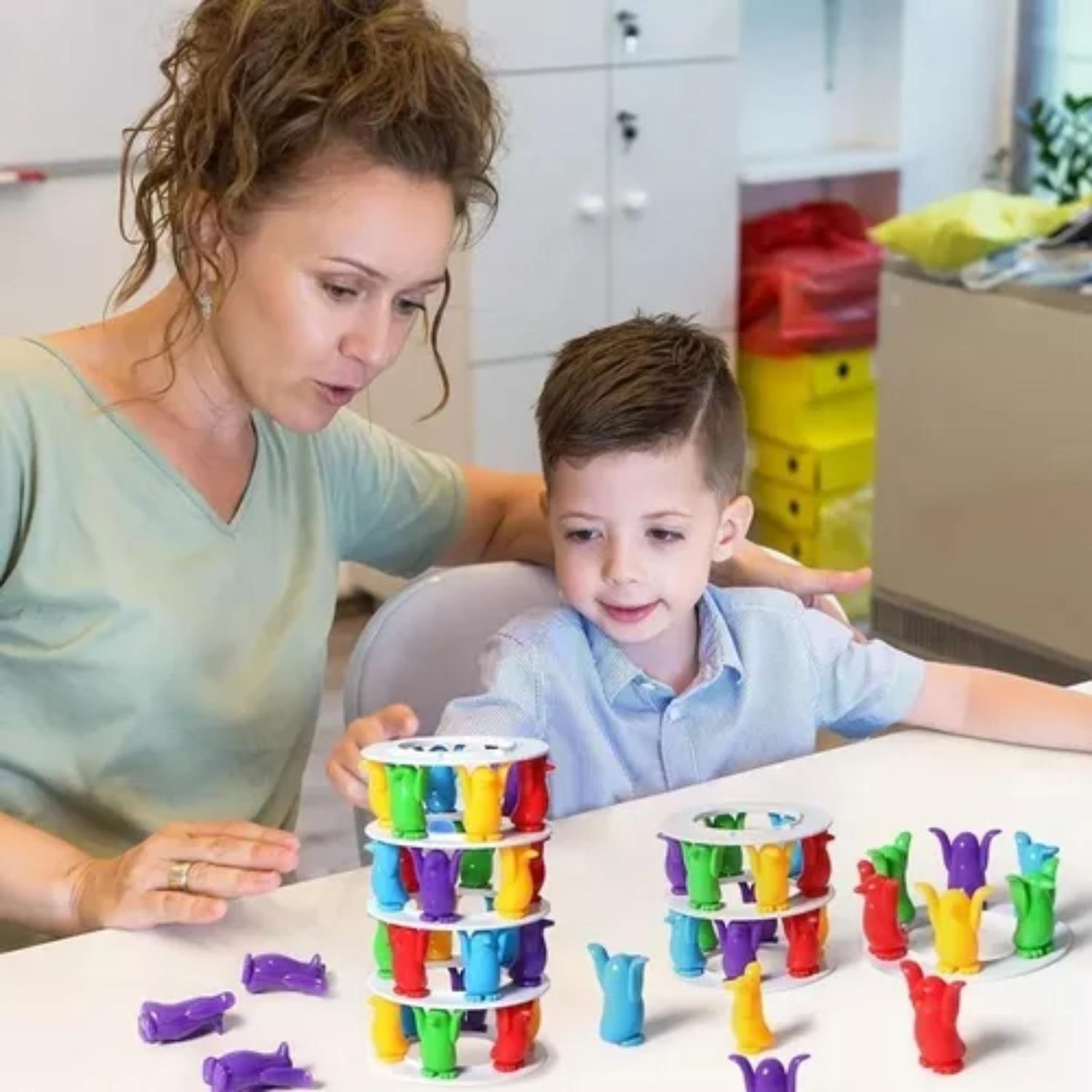 Panda Juego De Equilibrio Y Matemáticas – Árbol De Balance Con 40 Pandas, Dados Y Ruleta, Juguete Educativo Para Niños