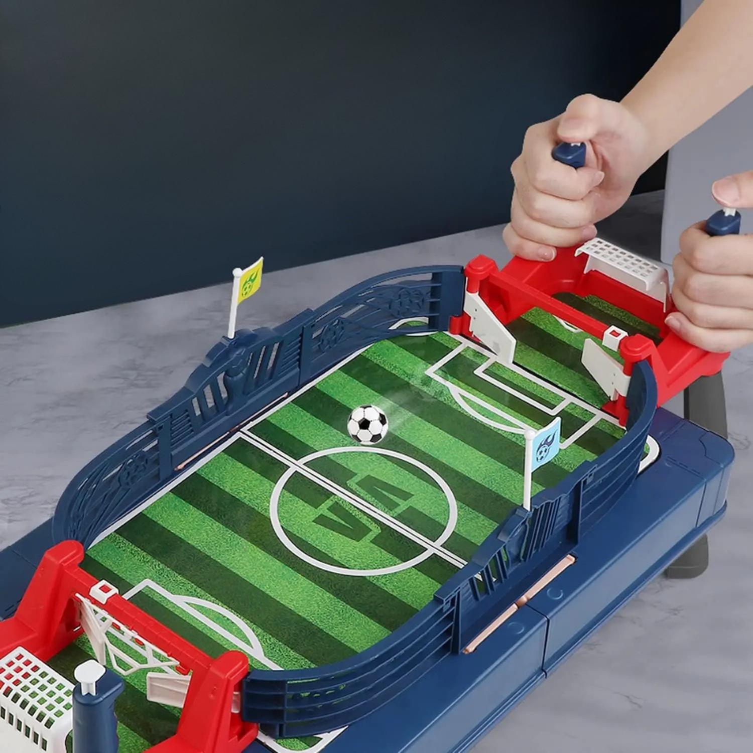 JUEGO MINI FUTBOL JUGUETE FUTBOL DE MESA PELOTA JUEGO REGALO - 3