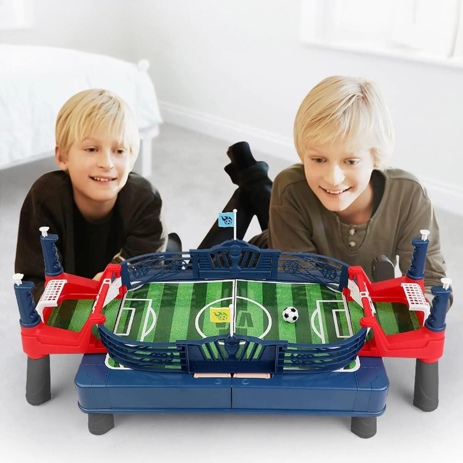 JUEGO MINI FUTBOL JUGUETE FUTBOL DE MESA PELOTA JUEGO REGALO - 5