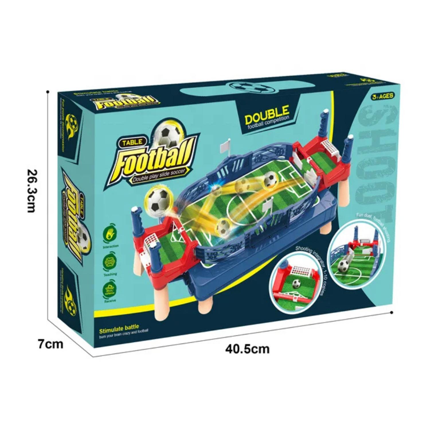 JUEGO MINI FUTBOL JUGUETE FUTBOL DE MESA PELOTA JUEGO REGALO - 7