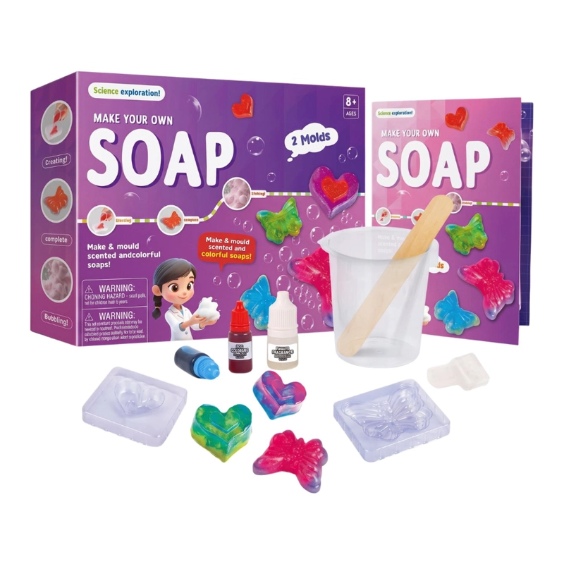 KIT CREA TU PRIMER JABON JUGUETE DIDACTICO EDUCATIVO - 1