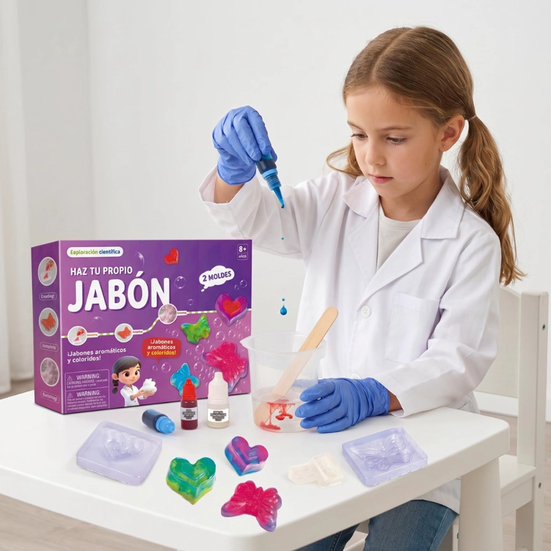KIT CREA TU PRIMER JABON JUGUETE DIDACTICO EDUCATIVO - 4