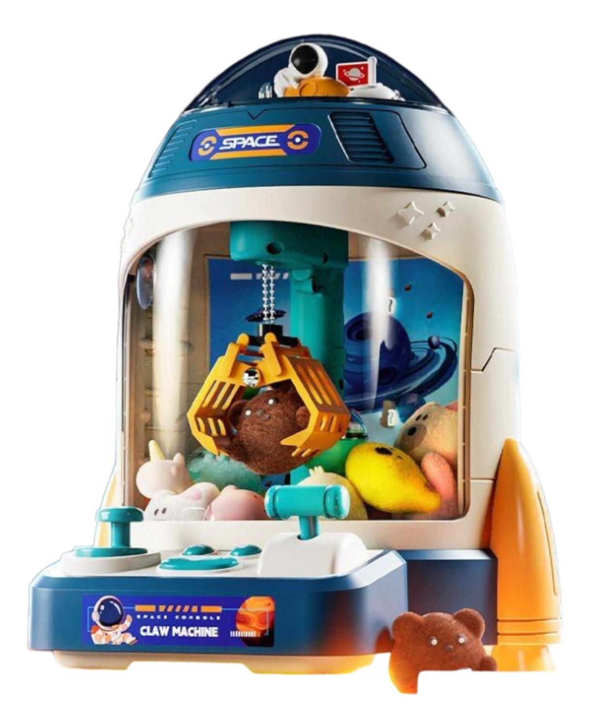 JUGUETE MINI MAQUINA SACA PELUCHE GARRA PREMIO CLAW MACHINE - 1