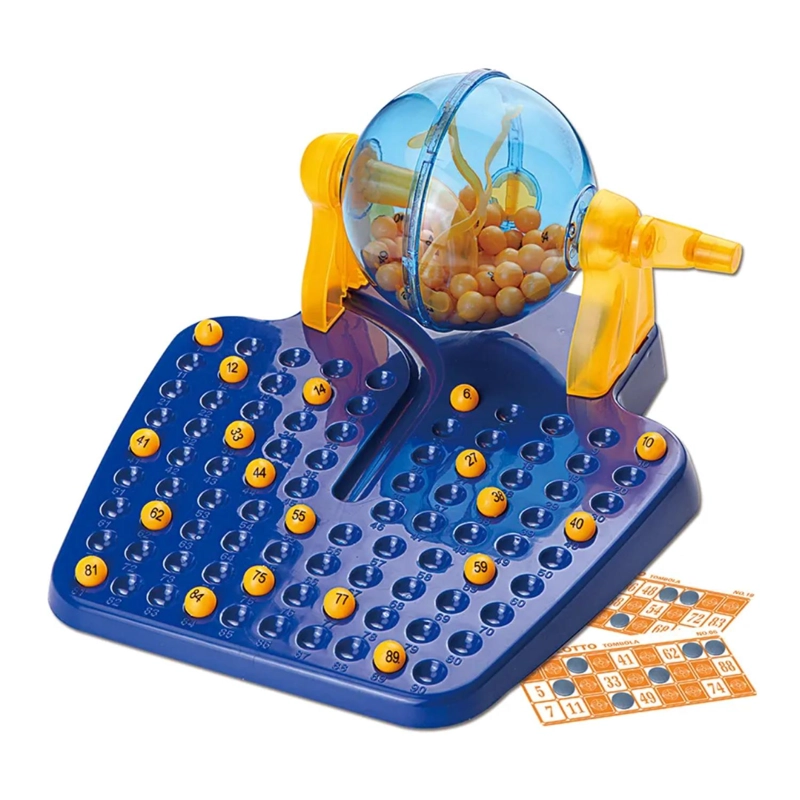 JUEGO DE MESA JUEGO BINGO LOTTO TOMBOLA SET COMPLETO - 2