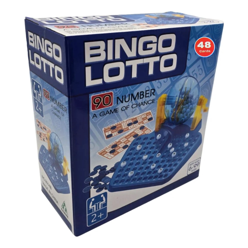 JUEGO DE MESA JUEGO BINGO LOTTO TOMBOLA SET COMPLETO - 3