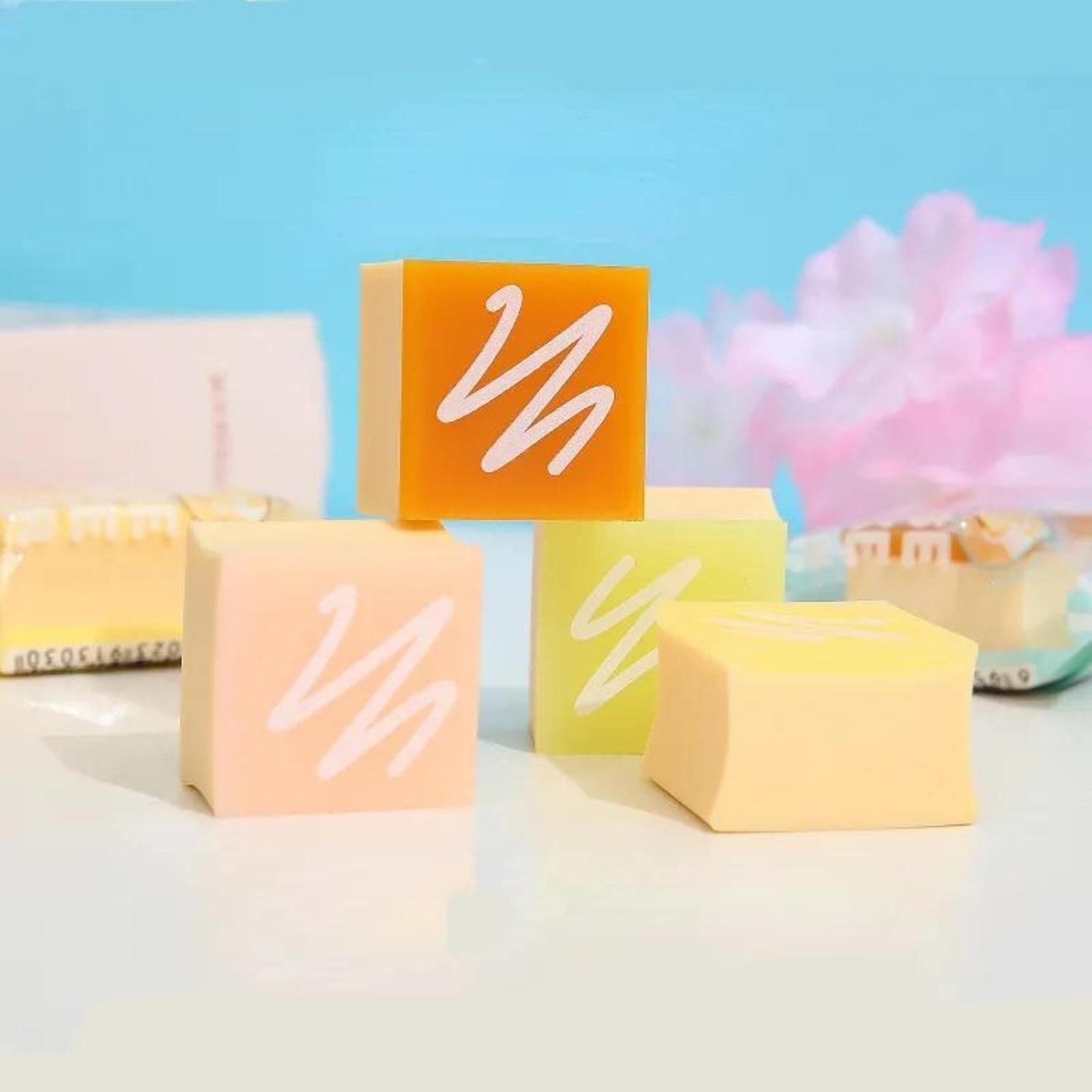 GOMA DE BORRAR CHEESE CAKE KAWAII CUTE UTILES ESCOLARES - 7