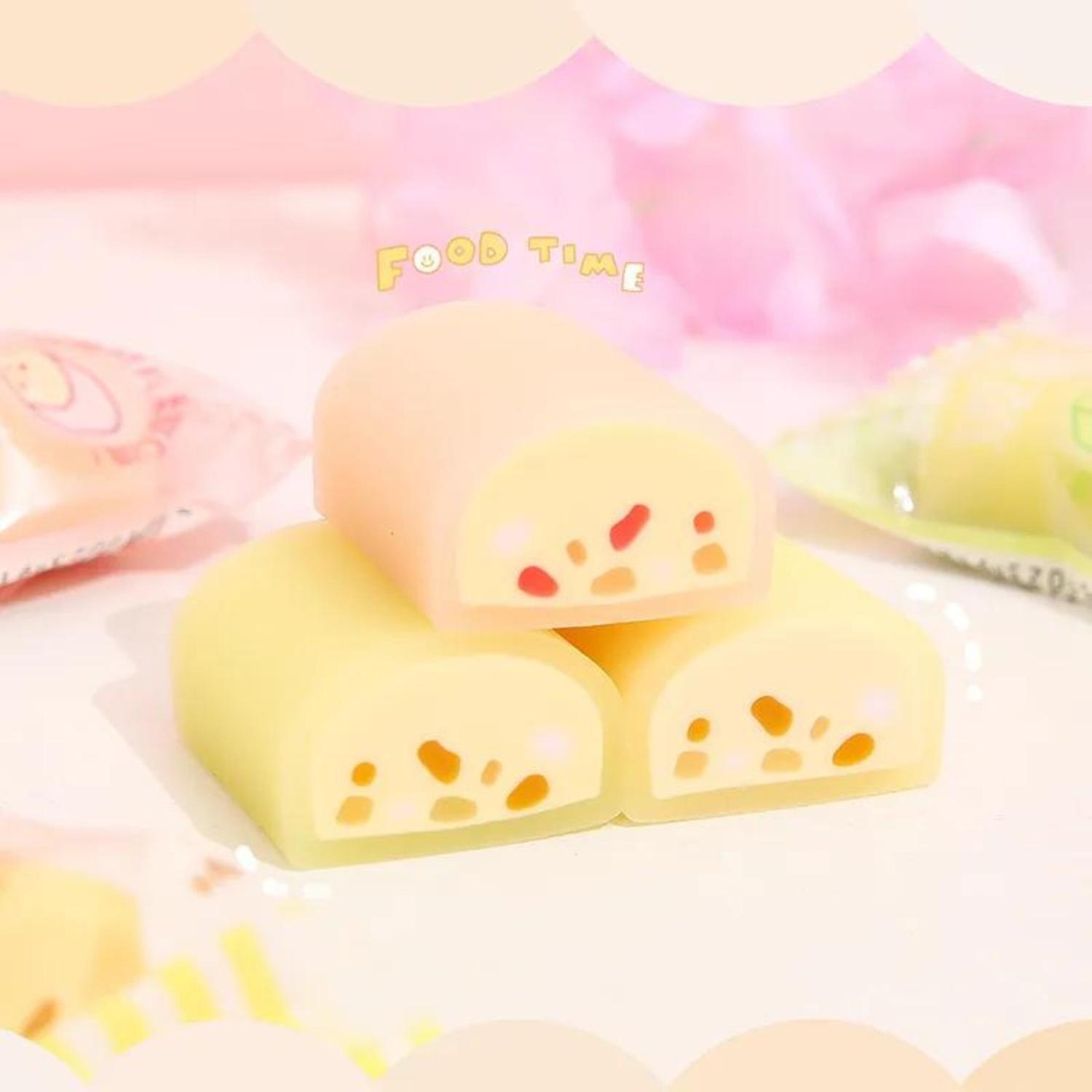 SET 3 GOMAS DE BORRAR CHEESE CANDY KAWAII CUTE - 5