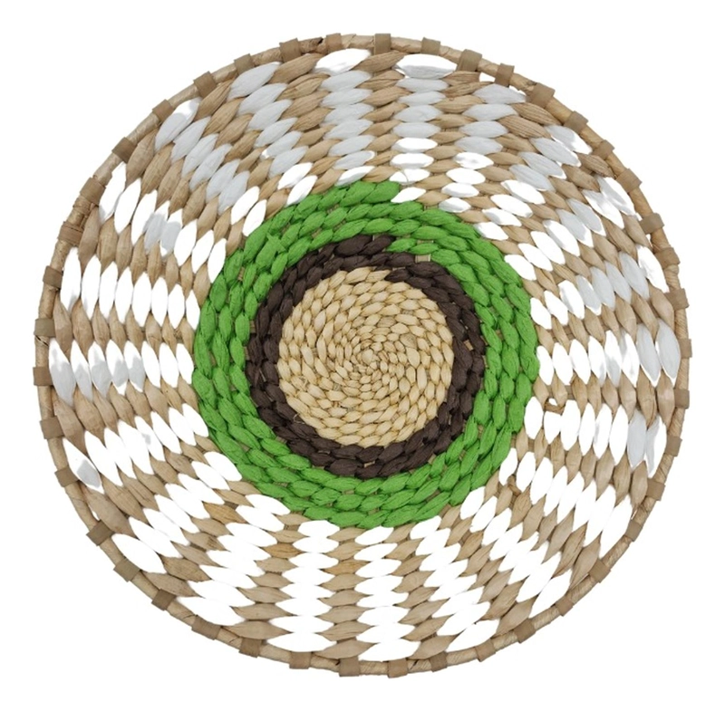 CIRCULO DECORACION DE MIMBRE PARA PARED CASA TERRAZA MEDIANO TAMAÑO TAMANO UNICO - 1