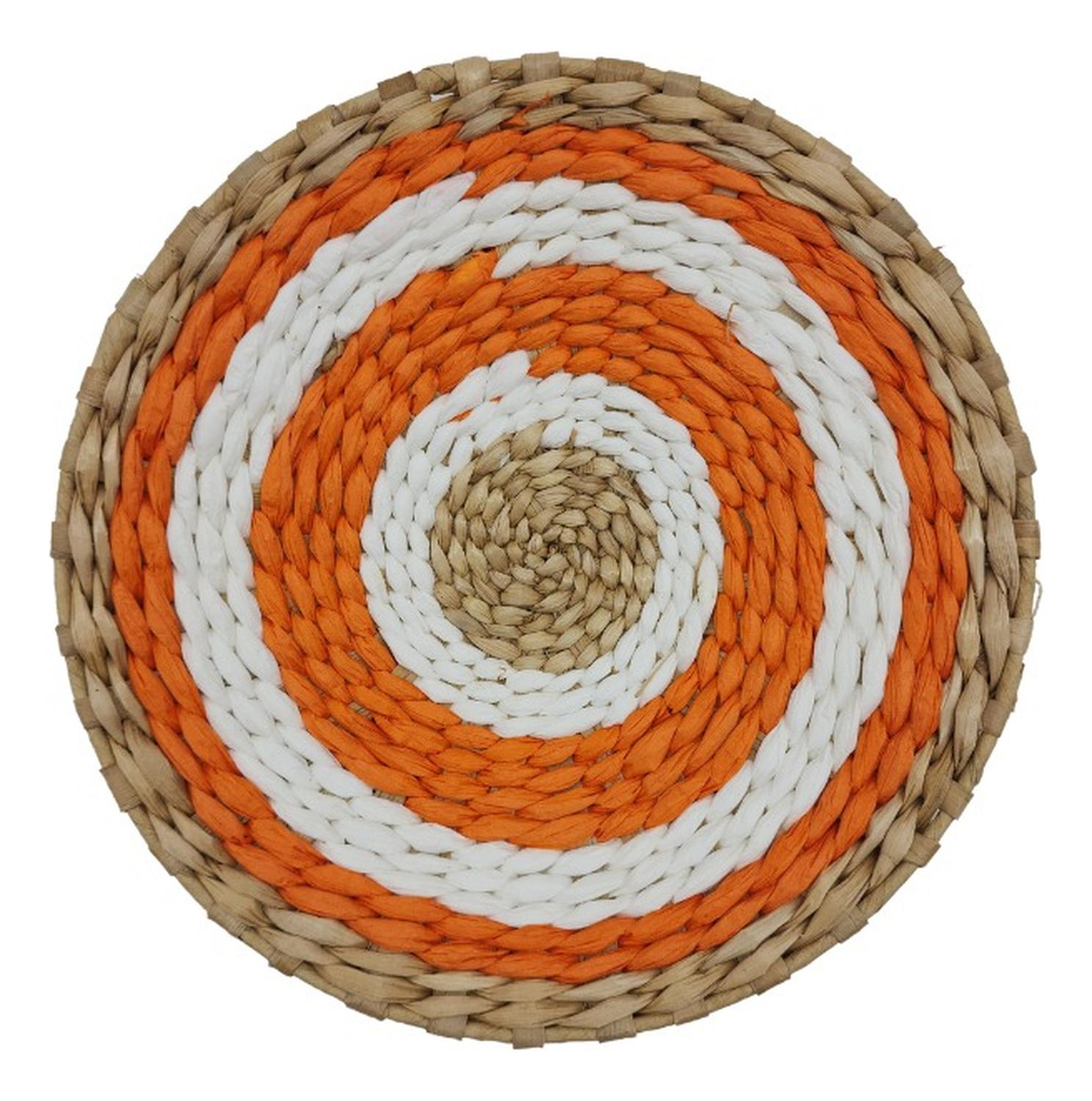 CIRCULO DECORACION DE MIMBRE PARA PARED CASA TERRAZA MEDIANO TAMAÑO TAMANO UNICO - 1