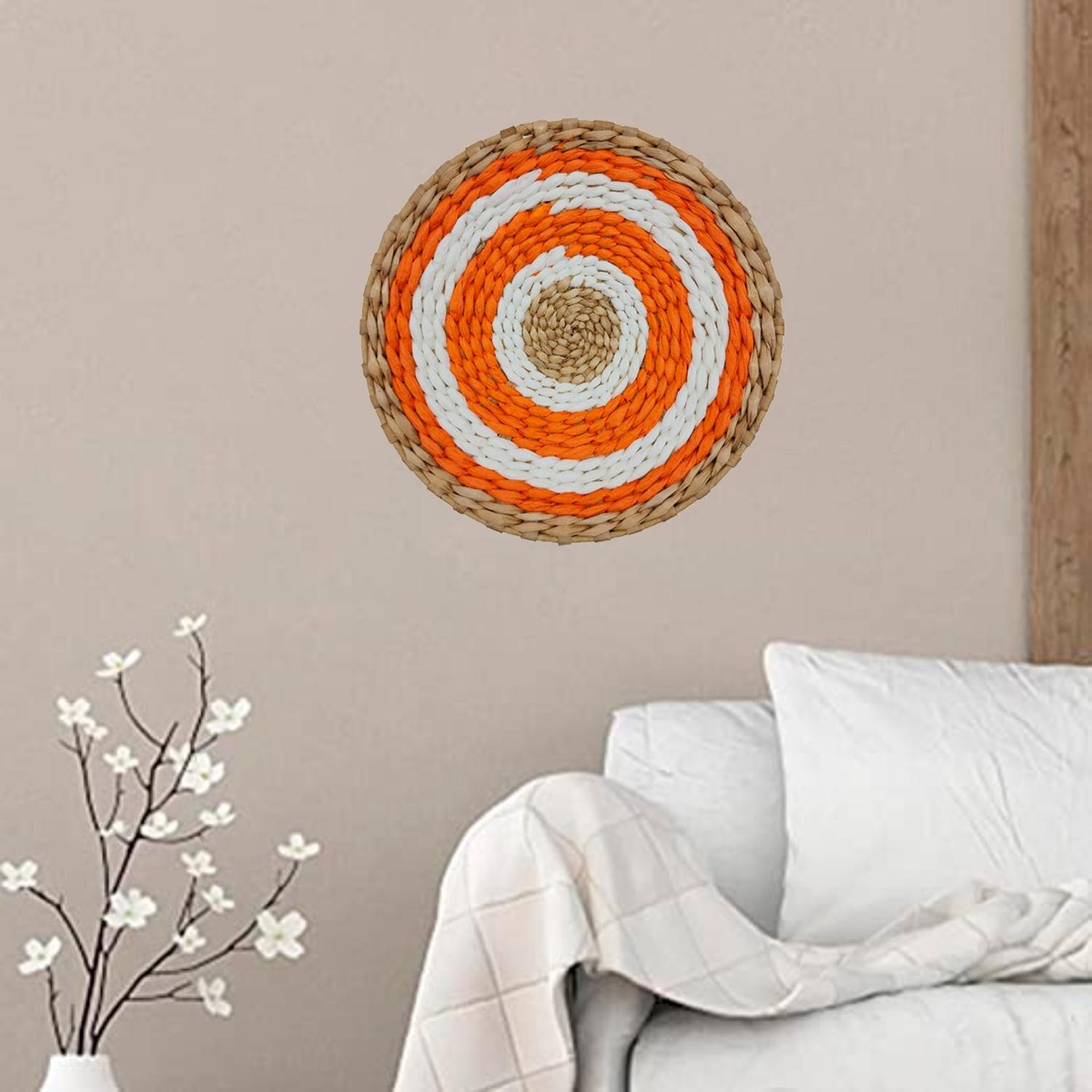 CIRCULO DECORACION DE MIMBRE PARA PARED CASA TERRAZA MEDIANO TAMAÑO TAMANO UNICO - 3