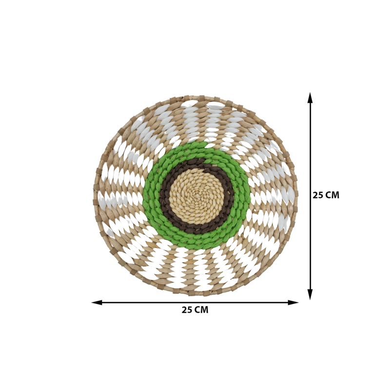 CIRCULO DECORACION DE MIMBRE PARA PARED CASA TERRAZA MEDIANO TAMAÑO TAMANO UNICO - 8