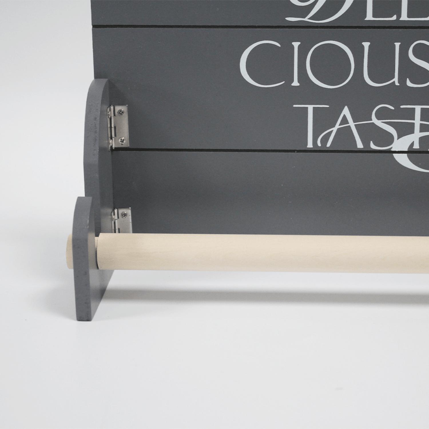 DISPENSADOR PORTA ROLLO DE TOALLA NOVA COCINA VINTAGE GRIS - 4
