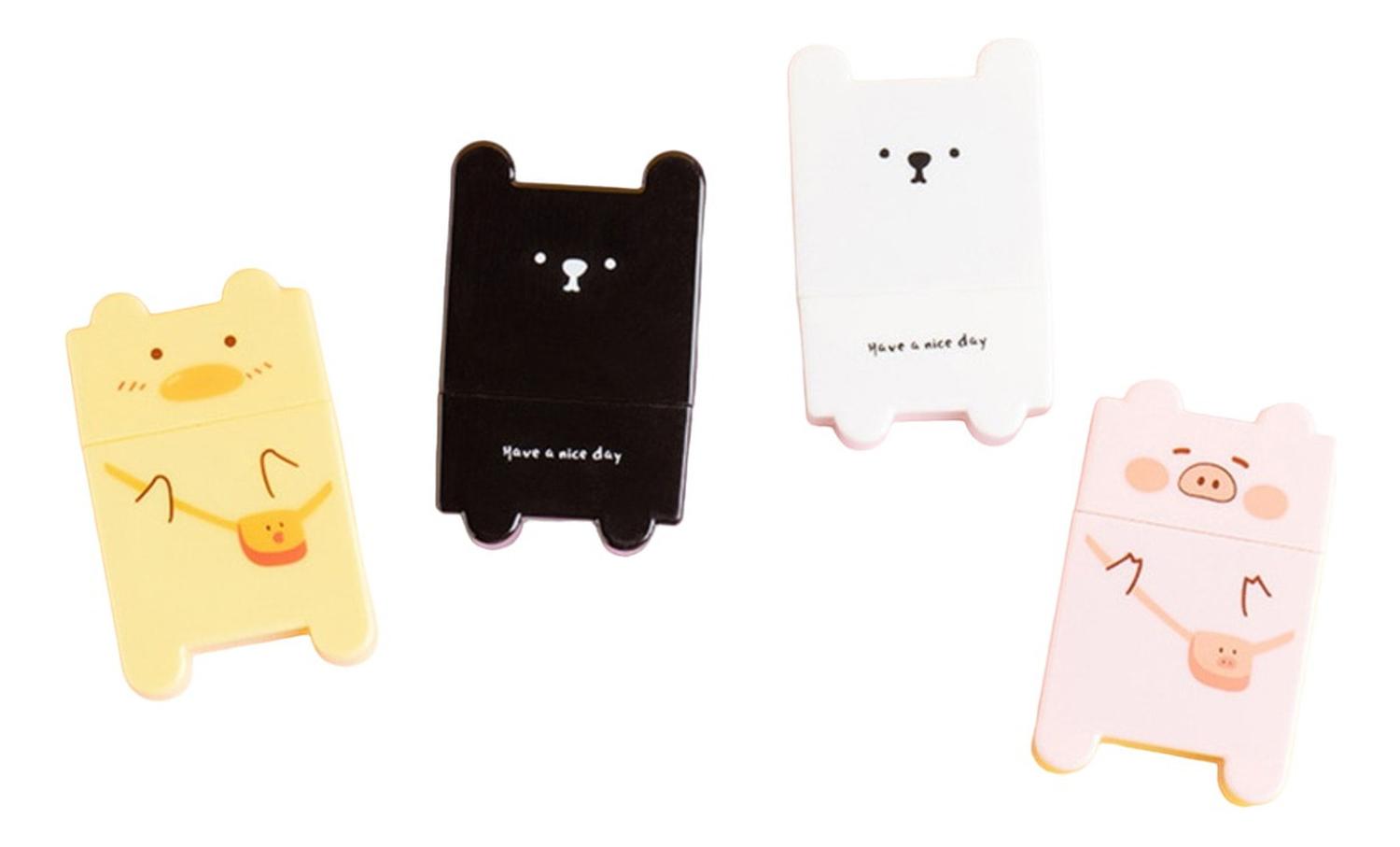 PEGAMENTO EN CINTA ESTILO CORRECTOR DISEÑO KAWAII CUTE OSITO POLAR - 1