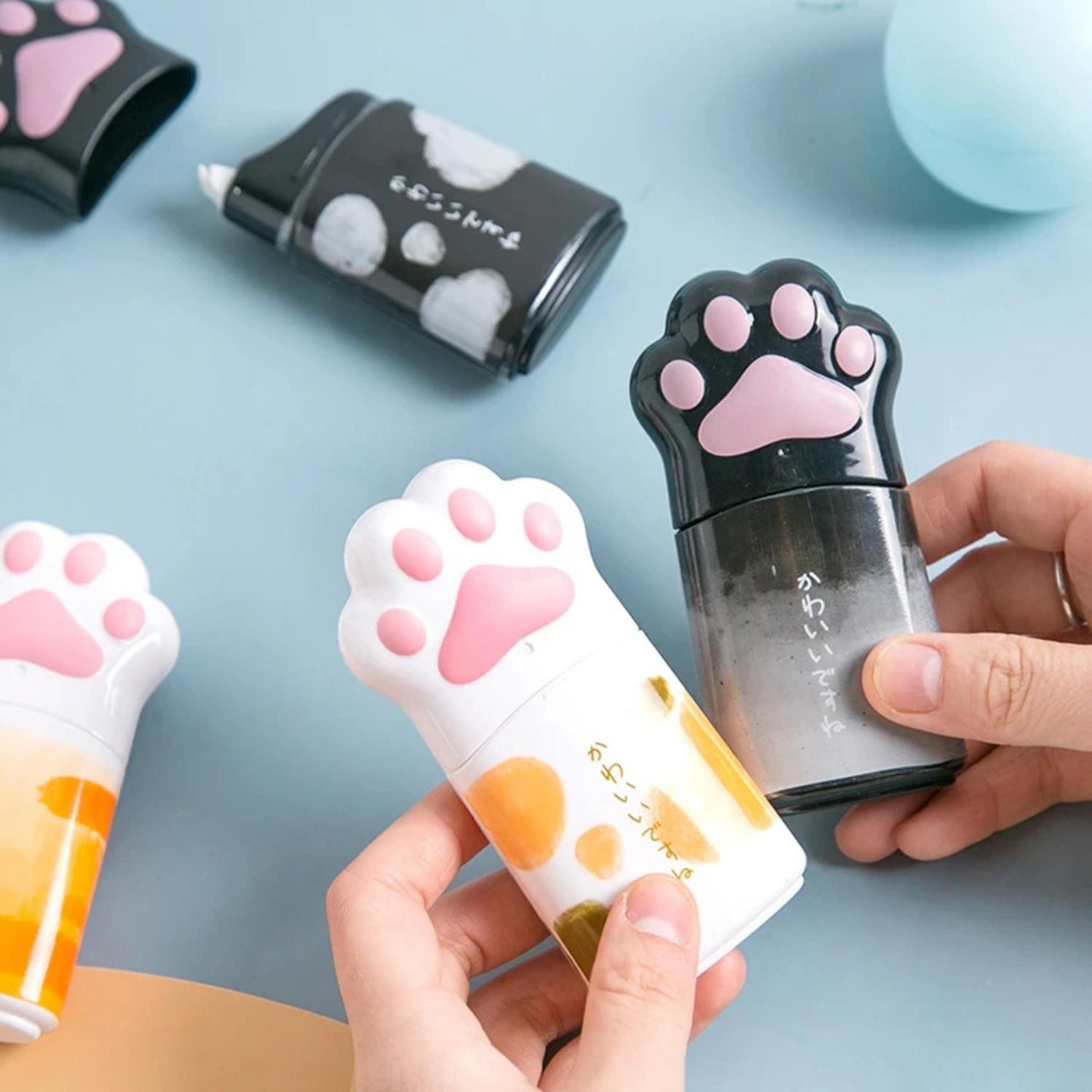 CORRECTOR CINTA DISEÑO PATITA DE GATO KAWAII CUTE DISEÑO 5 - 4