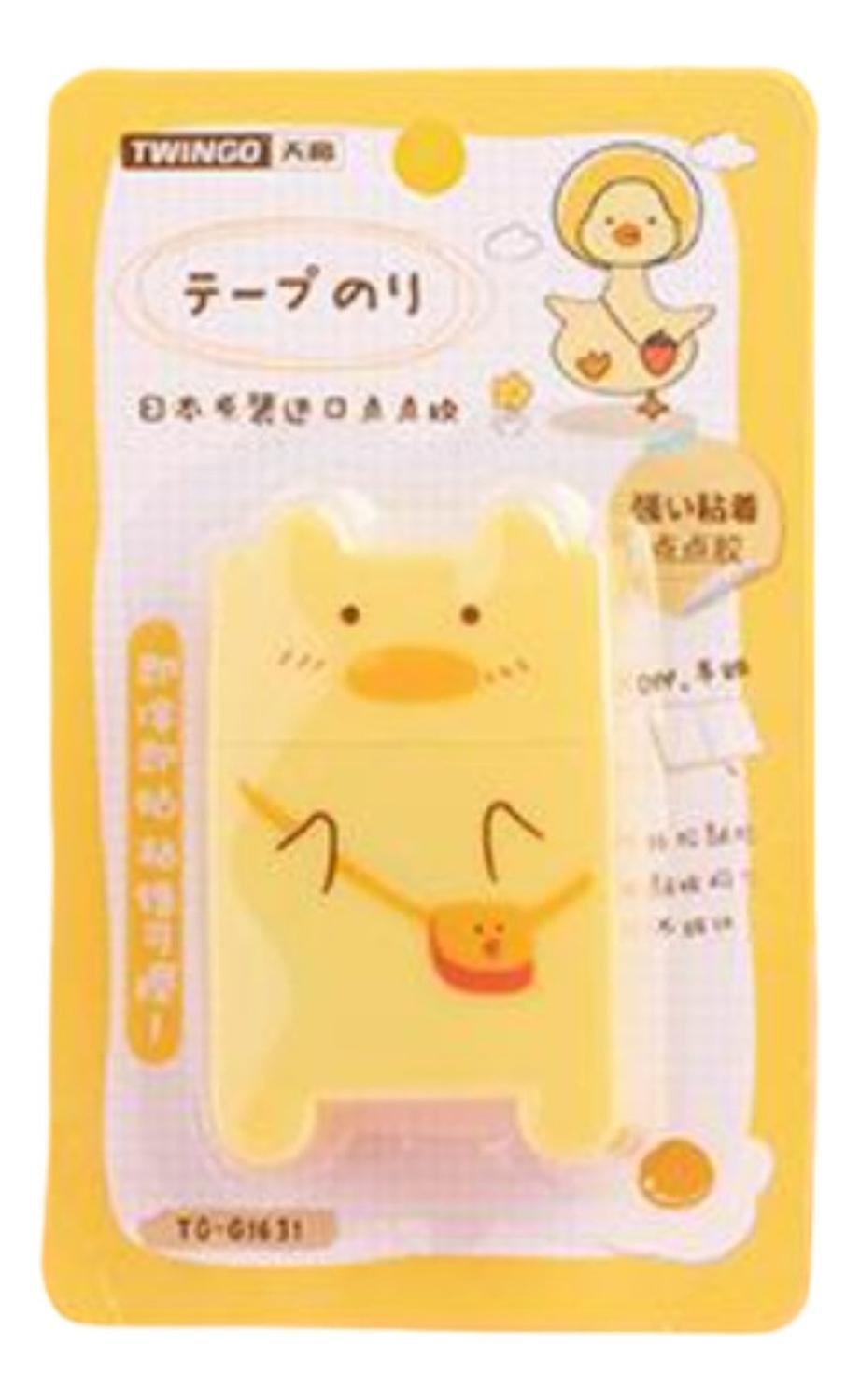 PEGAMENTO EN CINTA ESTILO CORRECTOR DISEÑO KAWAII CUTE PATITO - 1