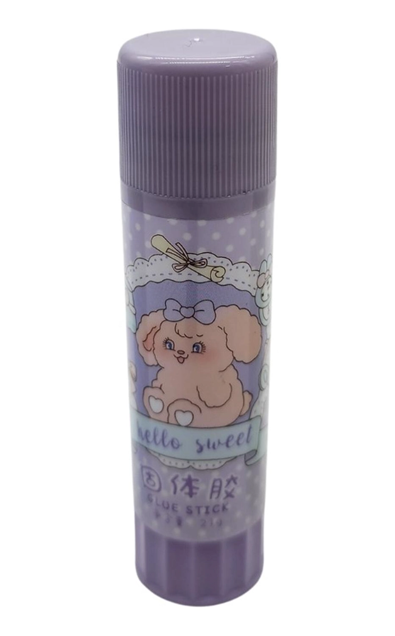 PEGAMENTO EN BARRA ESCOLAR COLORES BESTWISH GLUE STICK TAMAÑO TAMANO UNICO MORADO - 1