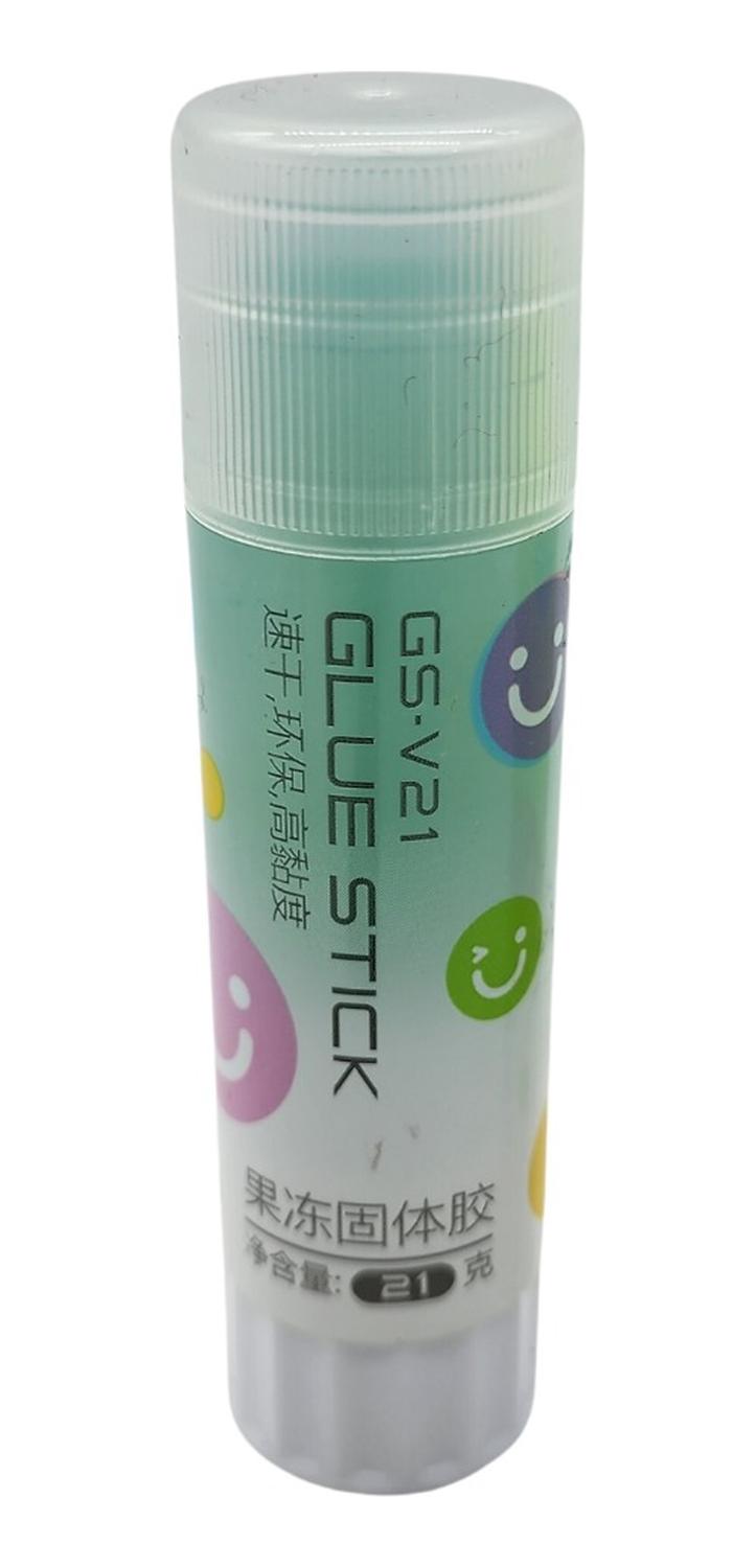 PEGAMENTO EN BARRA ESCOLAR COLORES FLUOR VARIADO TAMAÑO TAMANO UNICO CELESTE - 2