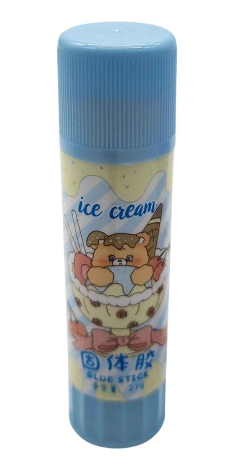 PEGAMENTO EN BARRA ESCOLAR COLORES BESTWISH GLUE STICK TAMAÑO TAMANO UNICO CELESTE - 1