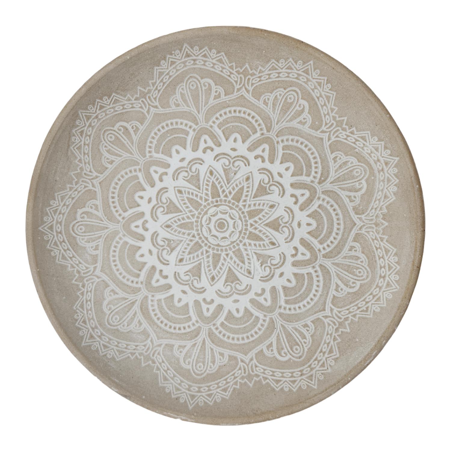 MESA CENTRO MANDALA REDONDA LATERAL SALON DISEÑO - 7