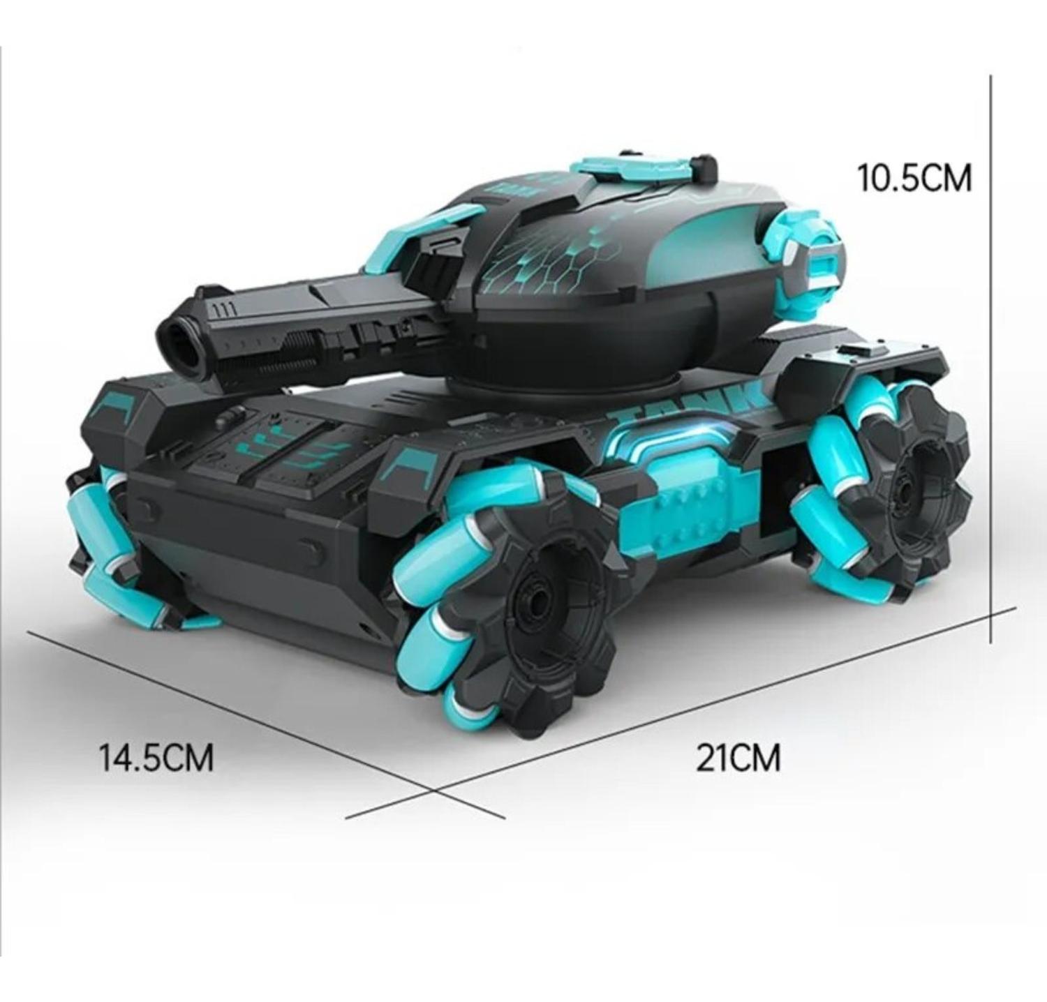 TANQUE A CONTROL REMOTO TELEDIRIGIDO LANZA BOLITAS DE BIOGEL - 6