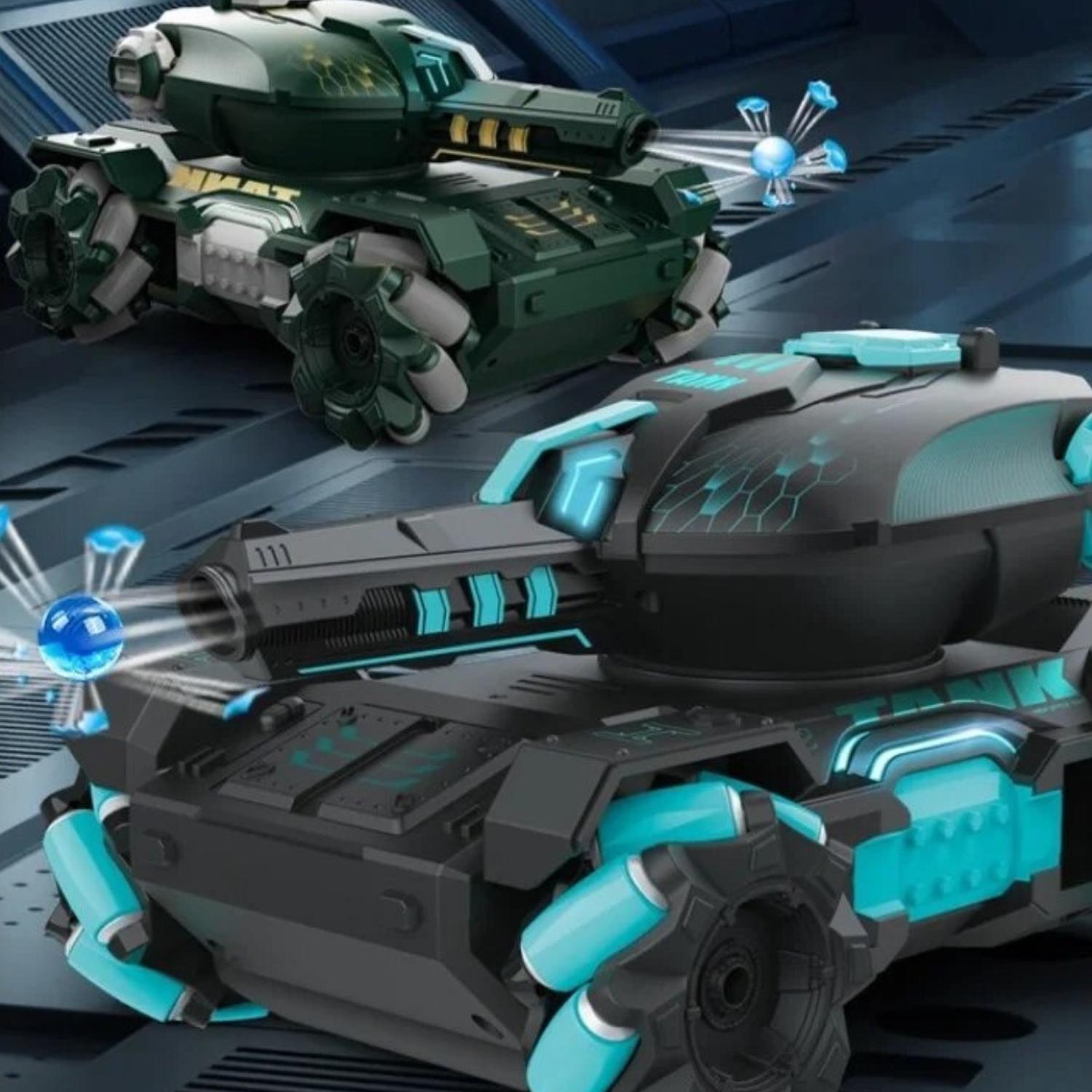 TANQUE A CONTROL REMOTO TELEDIRIGIDO LANZA BOLITAS DE BIOGEL - 7