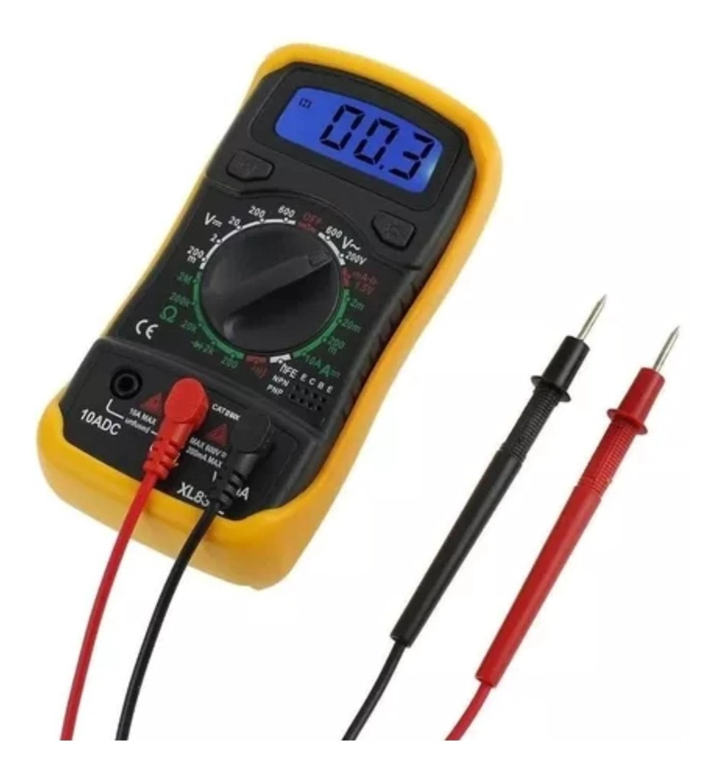 MULTITESTER DIGITAL AMPERIMETRO VOLTIMETRO MULTIMETRO - 3
