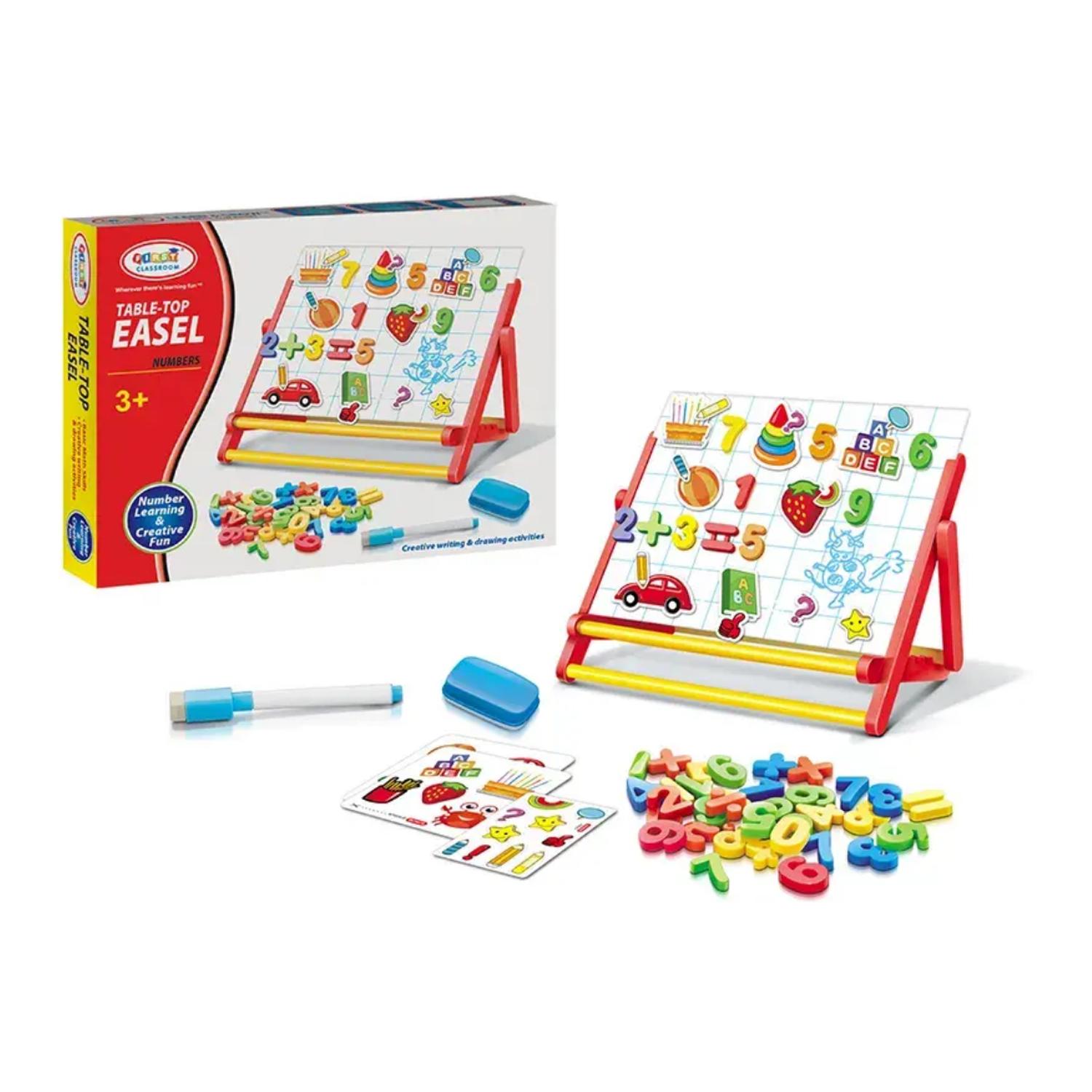 PIZARRA MAGNÉTICA INFANTIL DIBUJAR TABLERO DIBUJO FLIP - 1