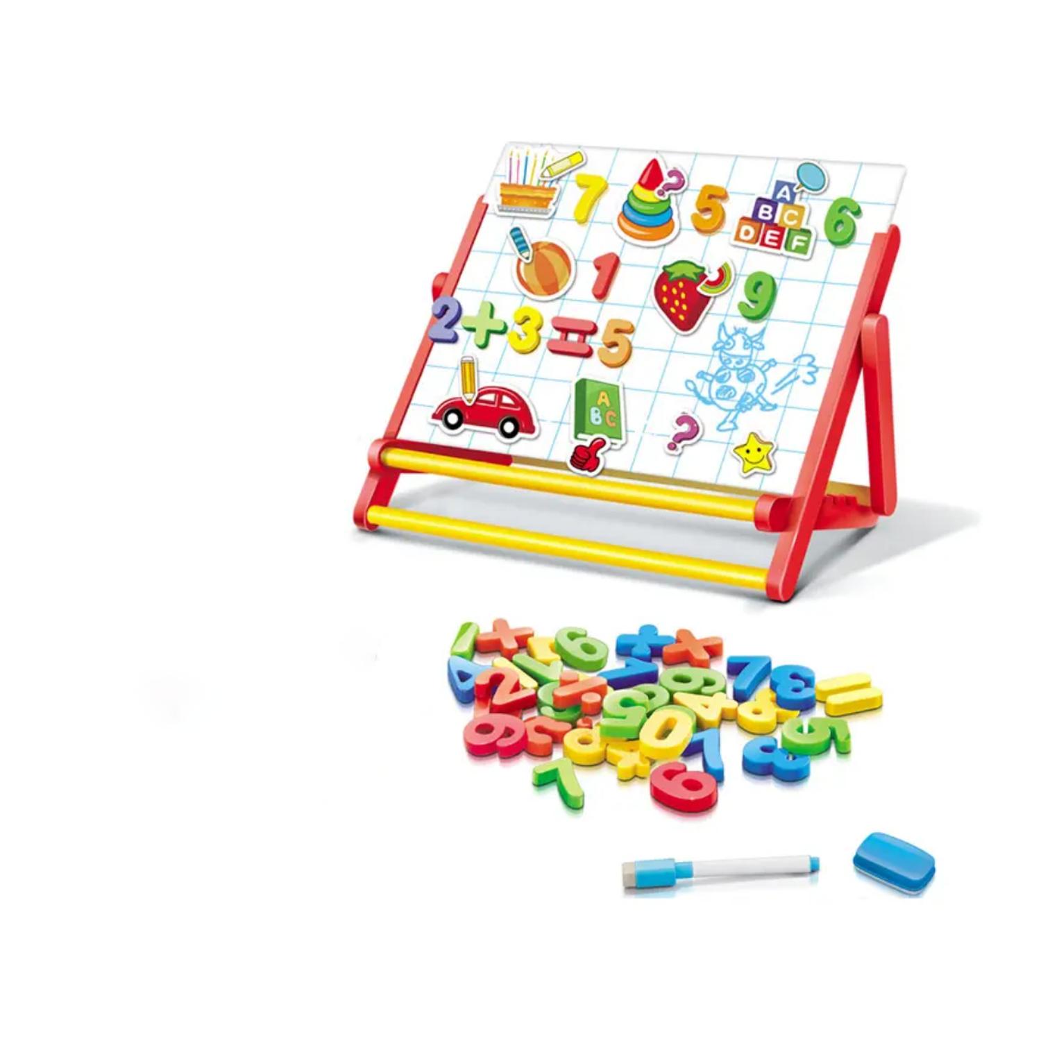 PIZARRA MAGNÉTICA INFANTIL DIBUJAR TABLERO DIBUJO FLIP - 8