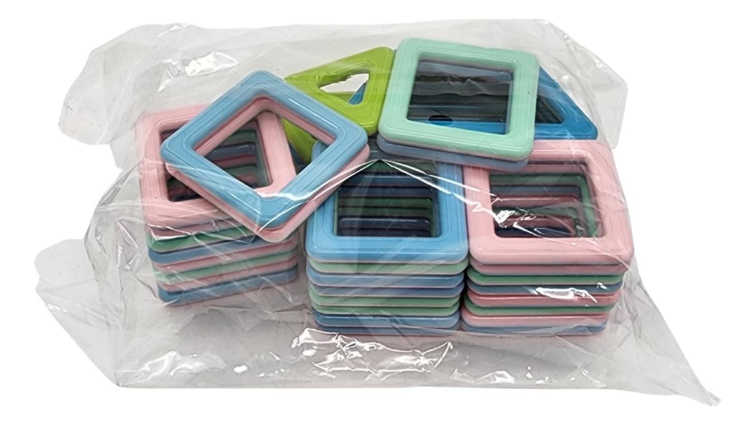 SET DE CONSTRUCCION MAGNETICO PIEZAS MAGNETICAS 74 PIEZAS - 4