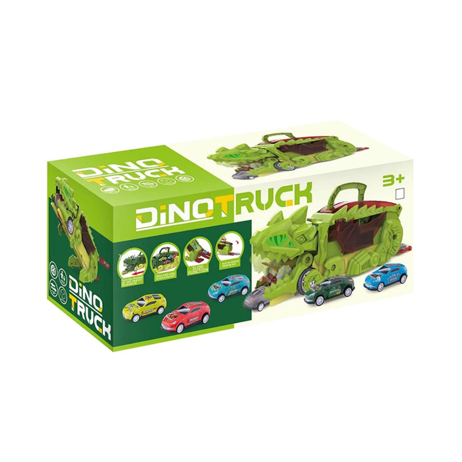 CAMION DE CARGA MALETIN TRANSPORTADOR DE DINOSAURIOS JUGUETE - 5