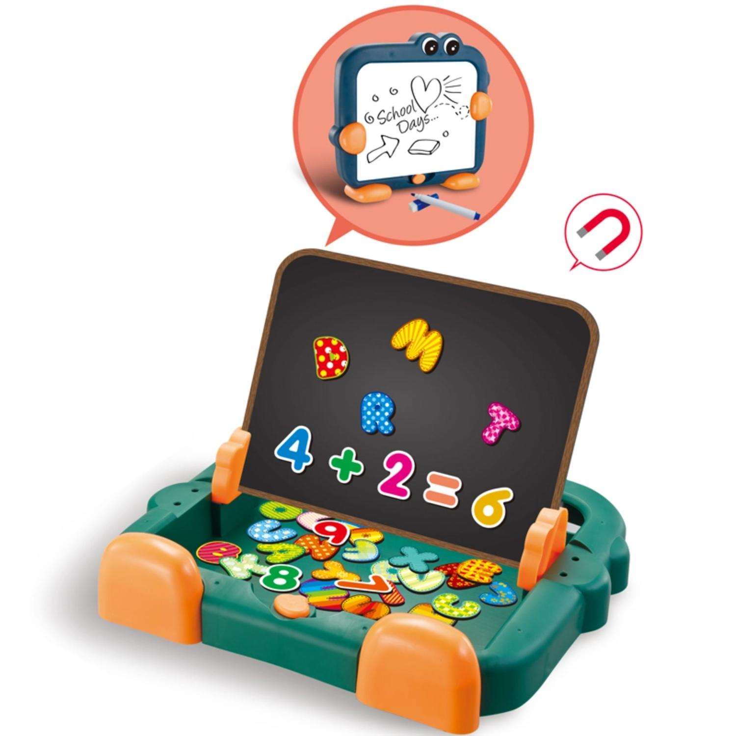 PUZZLE ROMPECABEZAS PIZARRA MAGNETICA TABLERO JUGUETE 2 EN 1 - 3