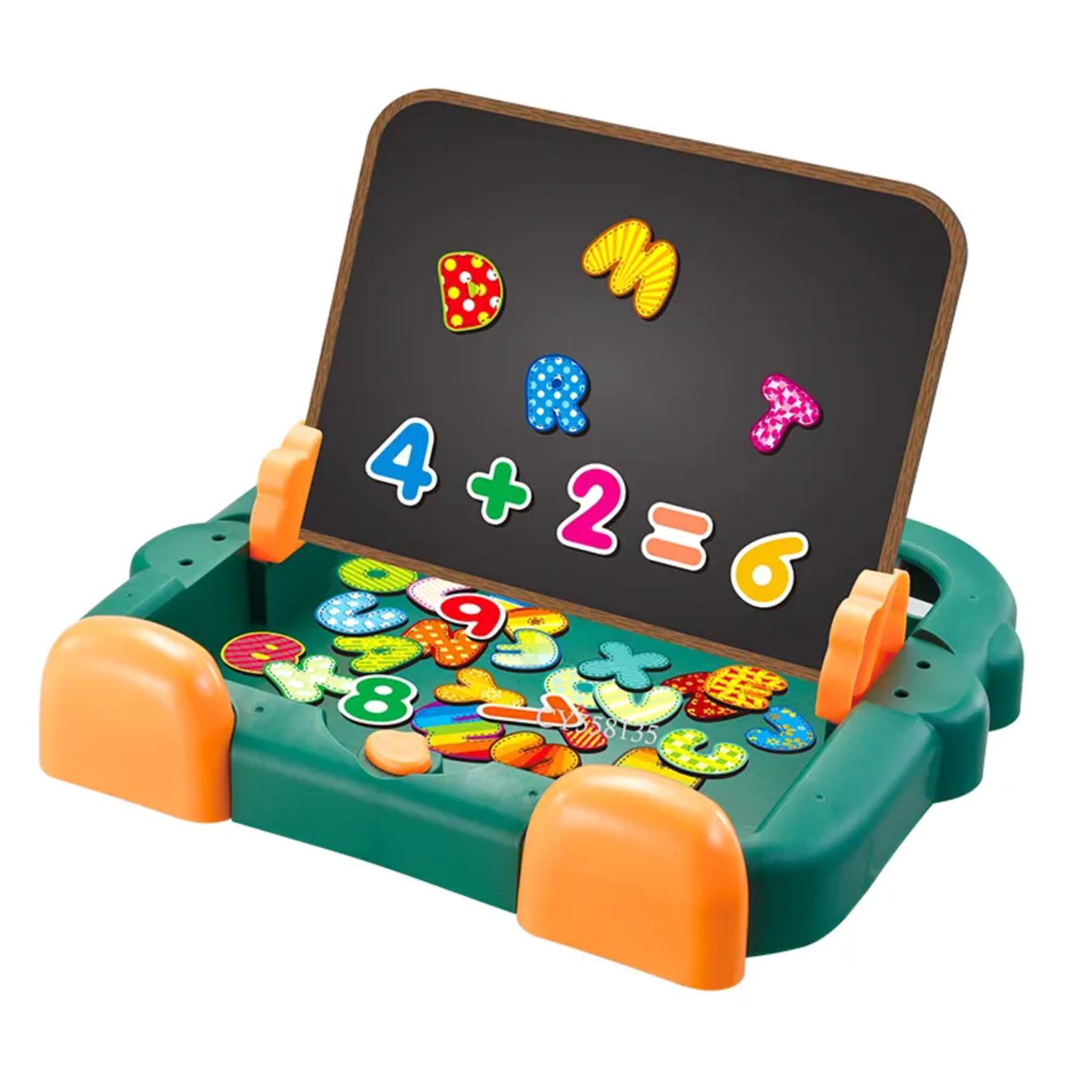 PUZZLE ROMPECABEZAS PIZARRA MAGNETICA TABLERO JUGUETE 2 EN 1 - 4
