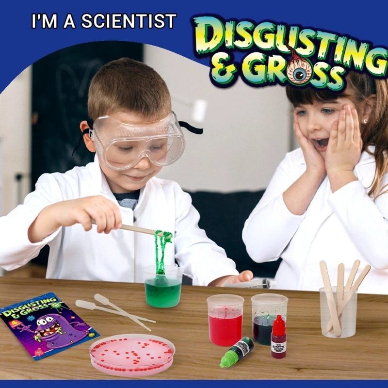 KIT DE CIENCIA EXPERIMENTO BACTERIA SLIME JUGUETE EDUCATIVO - 6
